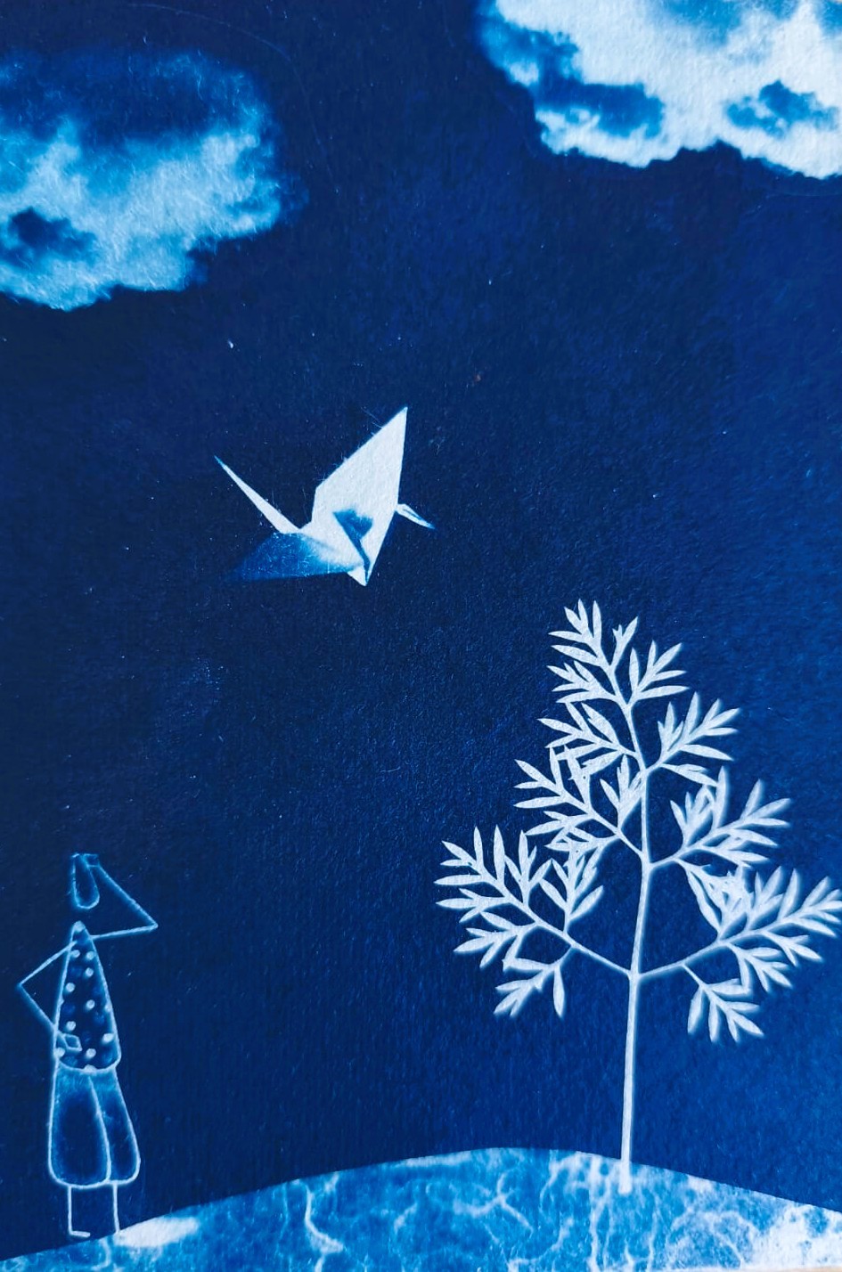 Illustration poétique d'un paysage intérieur en hypnose